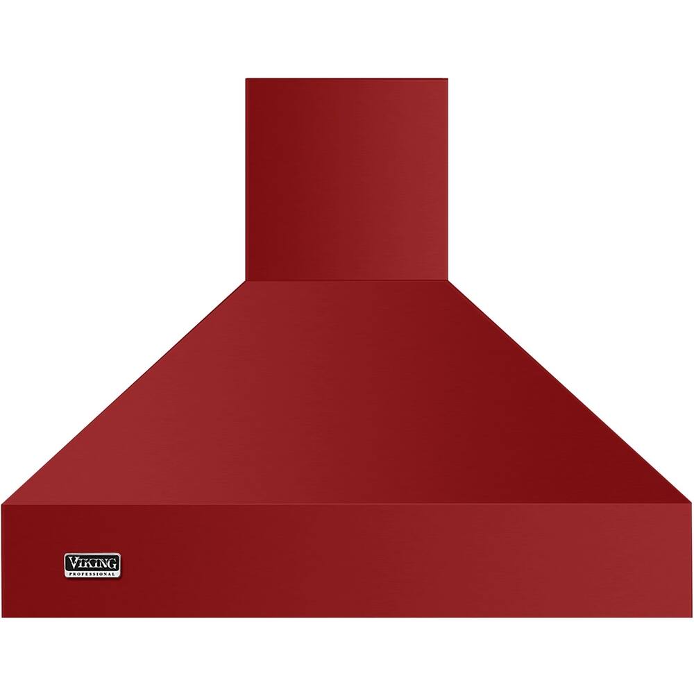 Front. Viking - Professional 5 Series 42" Range Hood - Apple Red.