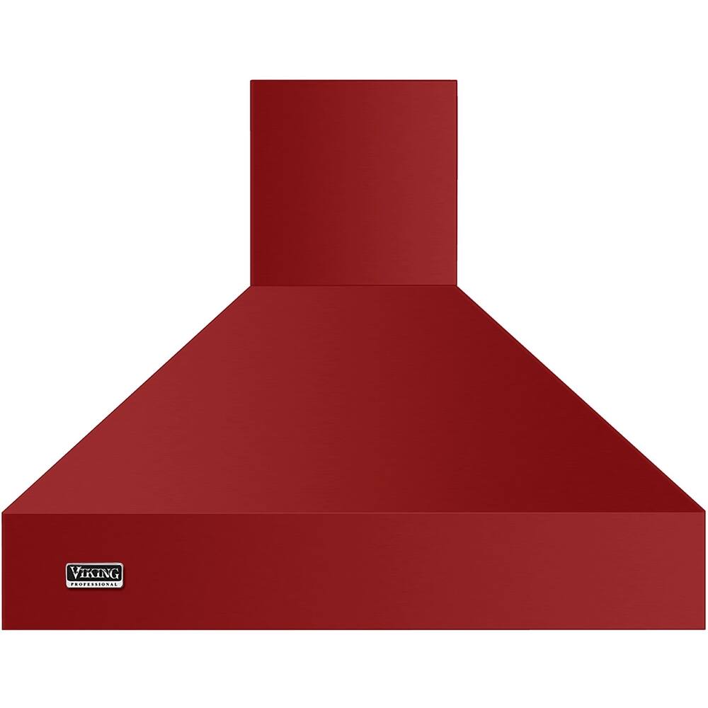 Front. Viking - Professional 5 Series 54" Range Hood - Apple red.