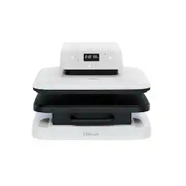 Auto Heat Press - LOKLiK White - For customizing t-shirts, sweatshirts, blankets, towels, bags