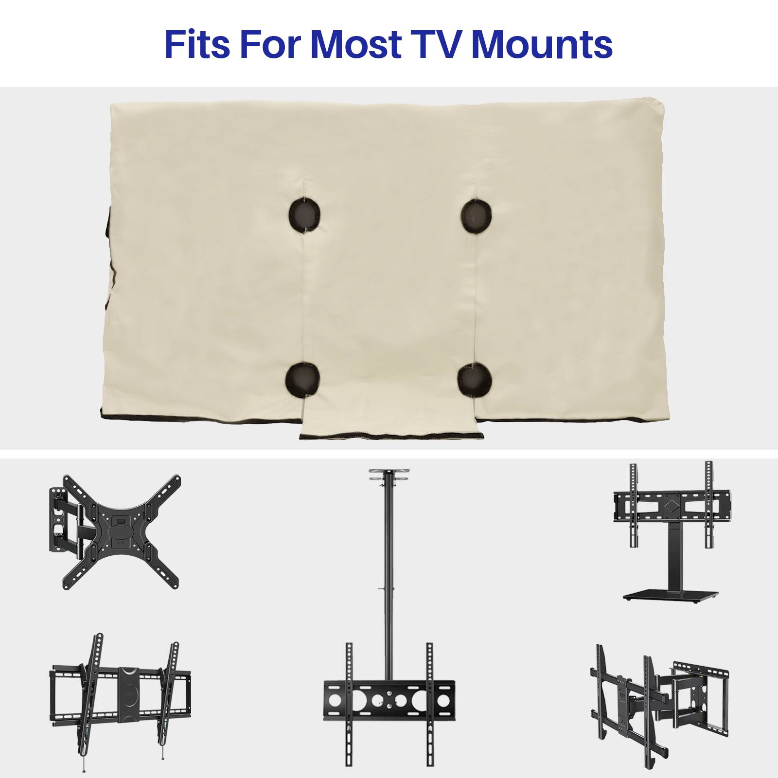 Fits For Most TV Mounts