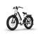 Front. NIU - BQi Fat Tire eBike w/ up to 60 miles Max Operating Range and 28 MPH Max Speed - White.