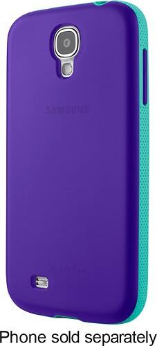 Front Standard. Belkin - Grip Candy Case for Samsung Galaxy S 4 Cell Phones - Purple/Jade.