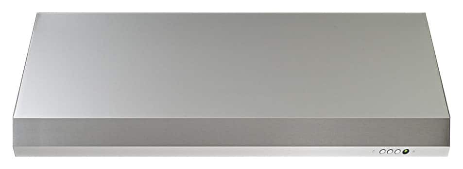 Front. Windster Hoods - 36" Externally Vented Range Hood - Stainless steel.
