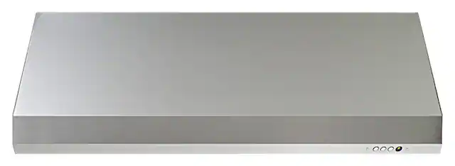 Front. Windster Hoods - 48" Externally Vented Range Hood - Stainless steel.