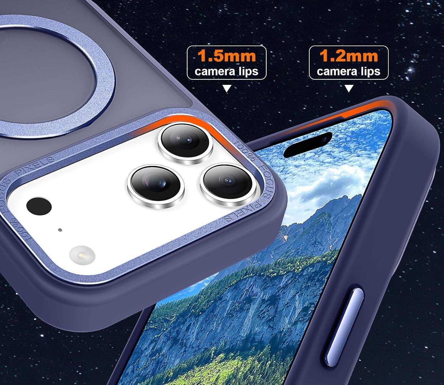 1.5mm camera lips  
1.2mm camera lips