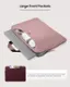 Large Front Pockets Keep laptop accessories easy to reach. Pockets on both sides provide separate storage for laptop accessories and daily essentials.