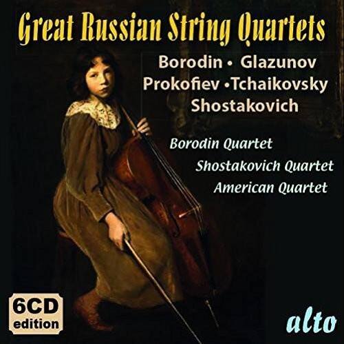 Borodin Quartet / Shostakovich Quartet / American - Great Russian String Quartets   - COMPACT DISCS [CD] price history on PriceWatchPro