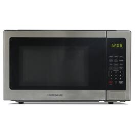 Farberware - Countertop Microwave Oven, 1.1 Cu. Ft., 1000W, Black - Stainless Steel