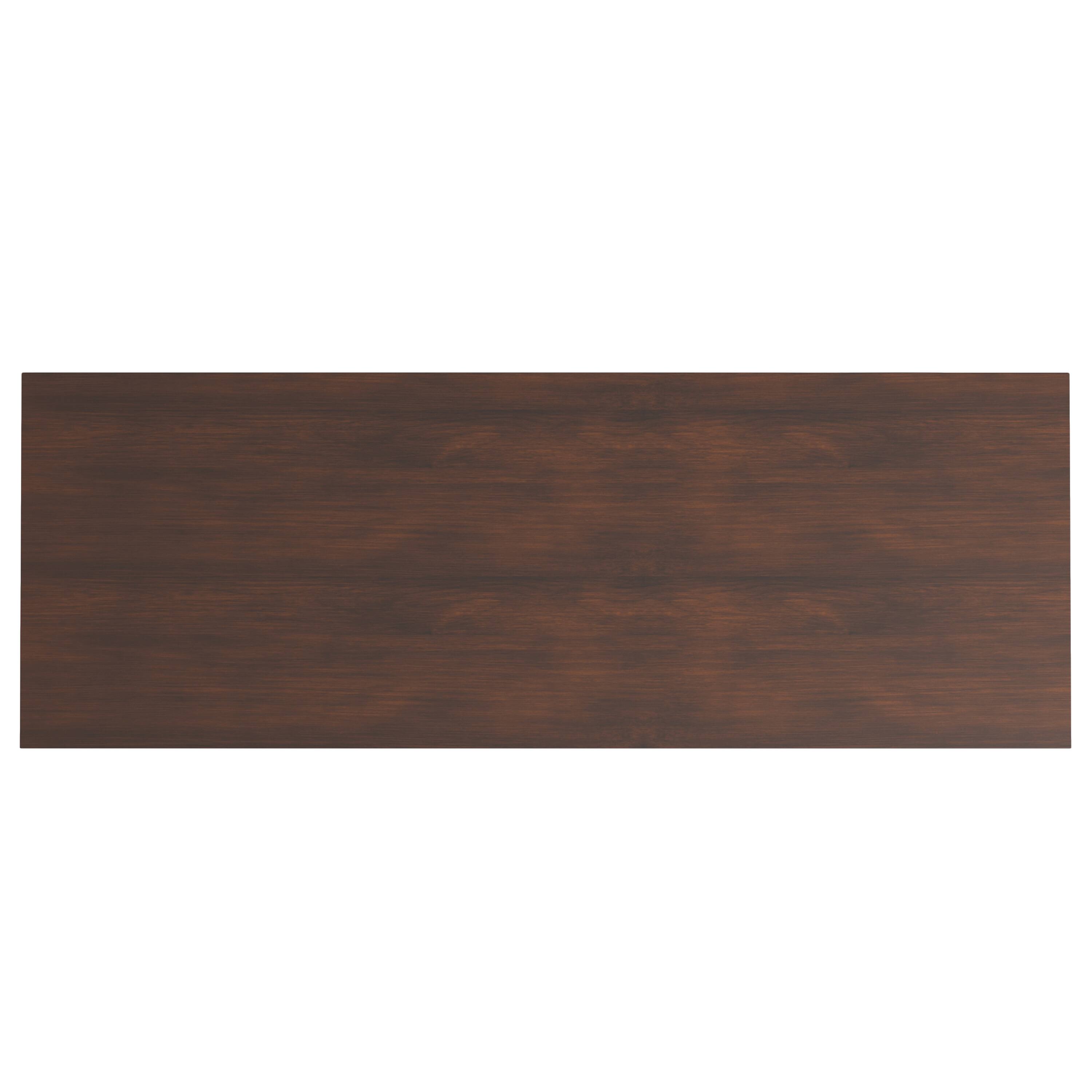 Alt View 2. Simpli Home - Amherst SOLID WOOD Transitional 54 inch Wide Desk in Russet Brown - Russet Brown.