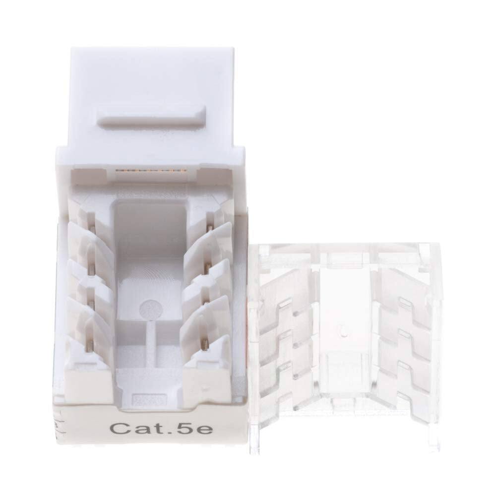 Cables Direct Online Cat5e 45° Angled RJ45 Keystone Jack, 8P8C 110 ...