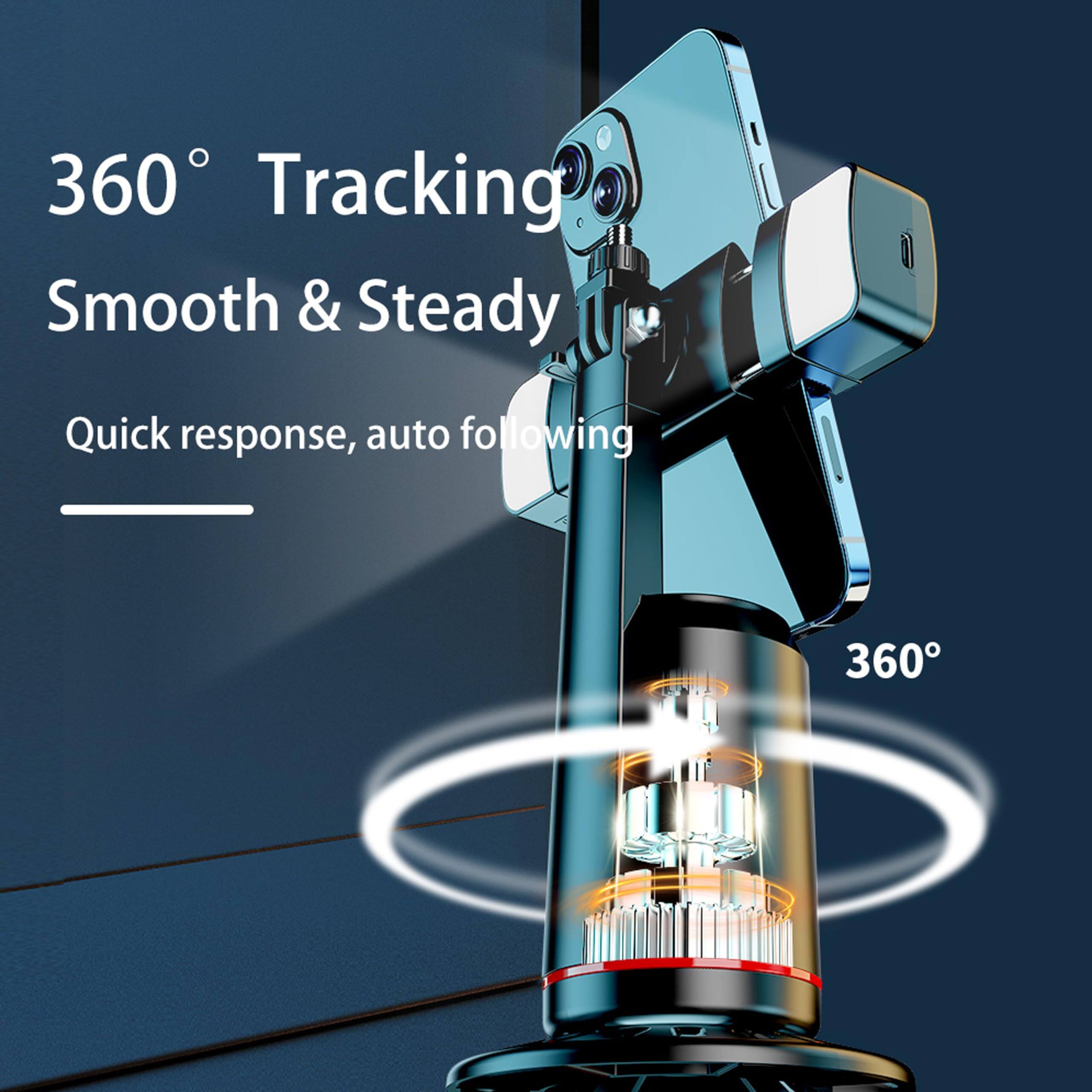 360° Tracking  
Smooth & Steady  
Quick response, auto following