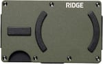 Front. The Ridge Wallet - MAGSAFE WALLET - Matte Olive.