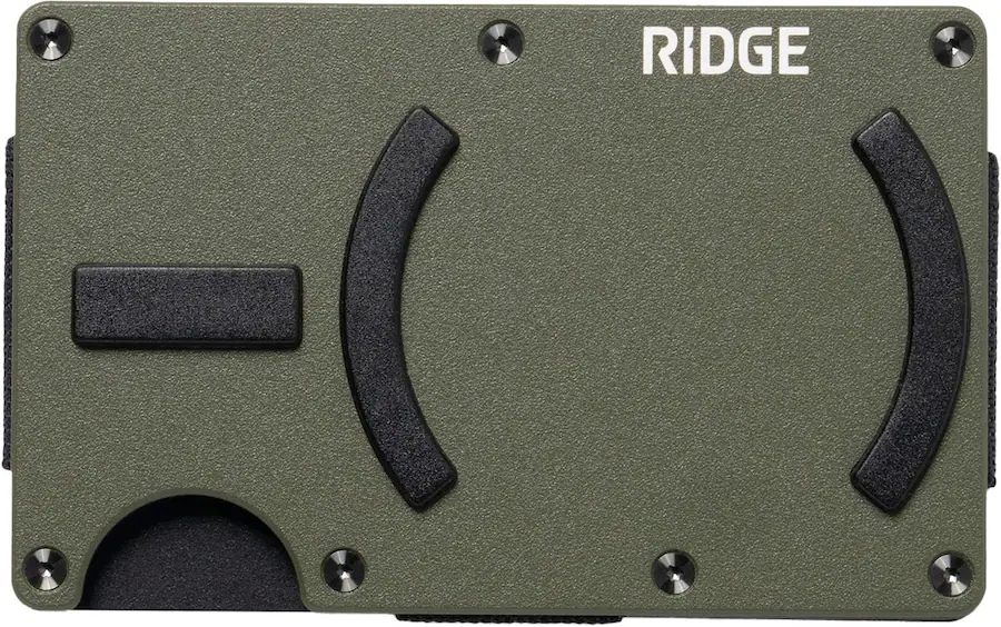 The Ridge Wallet MAGSAFE WALLET Matte Olive AUWAI249501 - Best Buy