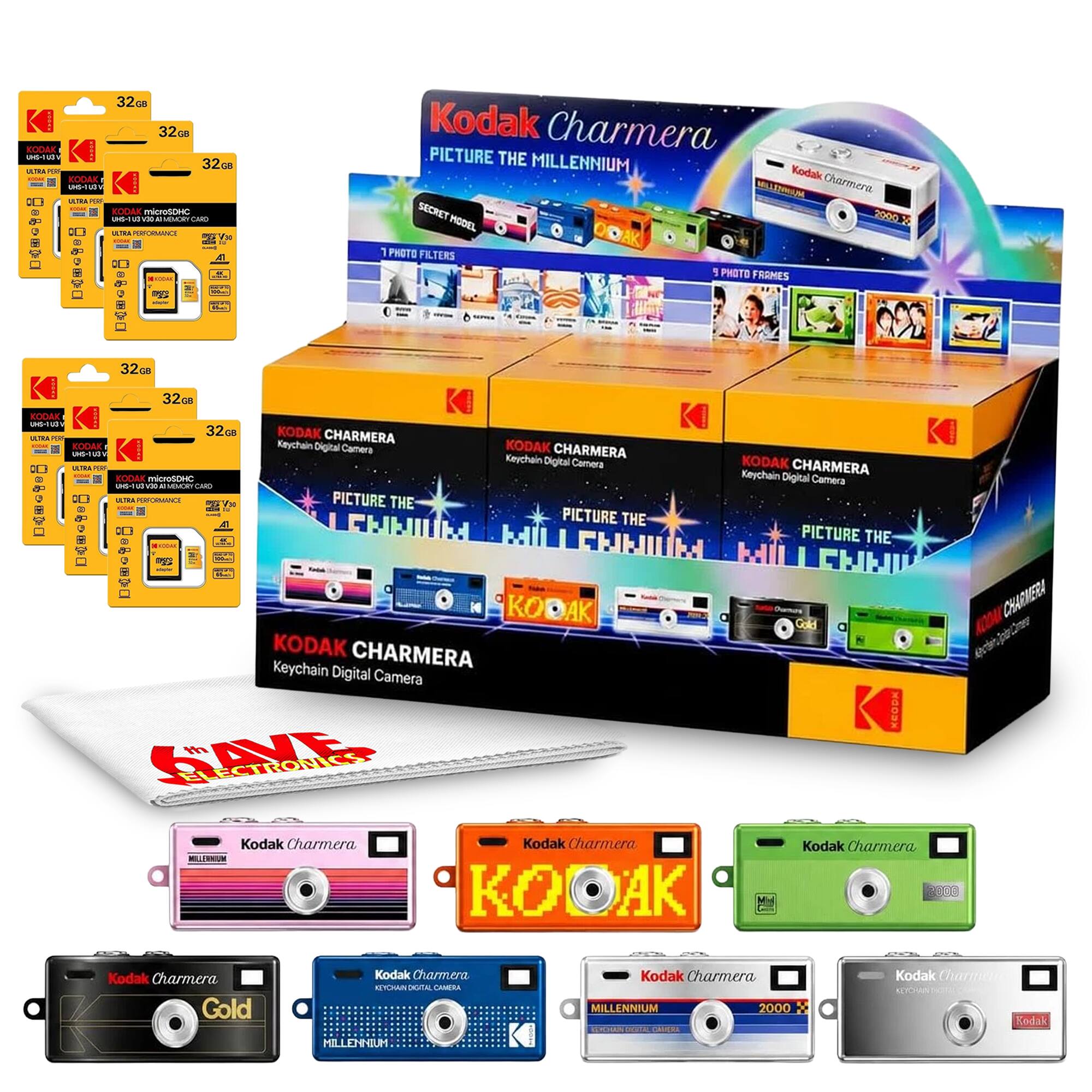 32GB 32G8 KODAK V-CJ - SHU 32GB unice PLAN UMAI KODAK UNS-103V ULTRIA no 0 KODAK micro50HC UC- DCV DU A IMBMOR! CARD ULTRA PERFORMANCE 5 xY 41

Kodak Charmera PICTURE THE MILLENNIUM Kodak Charmera MILLISSIUM SECRET MODEL 2000 PHOTO FILTERS PHOTO FRAMES

32G8

32GB KODAK OUT-ZHU 32GB ULTRA PER KODAK UNS-FLOT URA PERS KODAK microSDHC CA-NET 100 MEMORY CARD PERFORMANCE

KODAK CHARMERA Keychain Olgital Camera PICTURE THE

KODAK CHARMERA Keychain Digital Comera PICTURE THE

KODAK CHARMERA Keychain Digital Comera PICTURE THE

KODAK CHARMERA Keychain Digital Camera ELECTRONICS

Gold

XEODX

Kodak Charmera

Kodak Charmera KOOAK

Kodak Charmera

a

Kodak Charmera Gold

