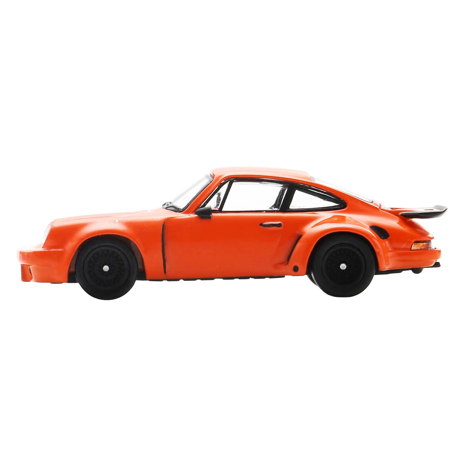 Alt View 2. Spark - 1974 Porsche 911 Carrera RSR 3.0 Orange 1/64 Model Car by Spark.