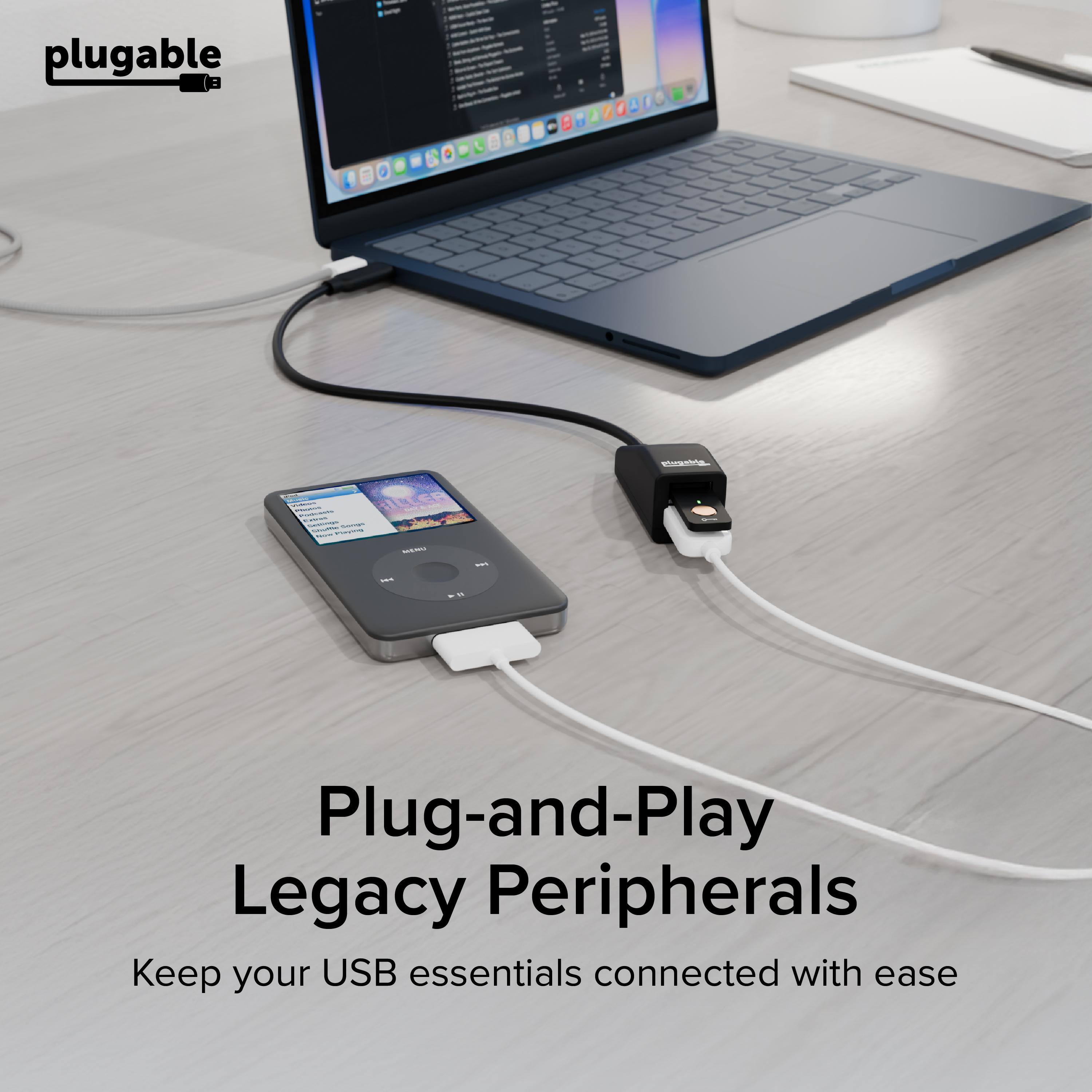 Plug-and-Play Legacy Peripherals  
Keep your USB essentials connected with ease