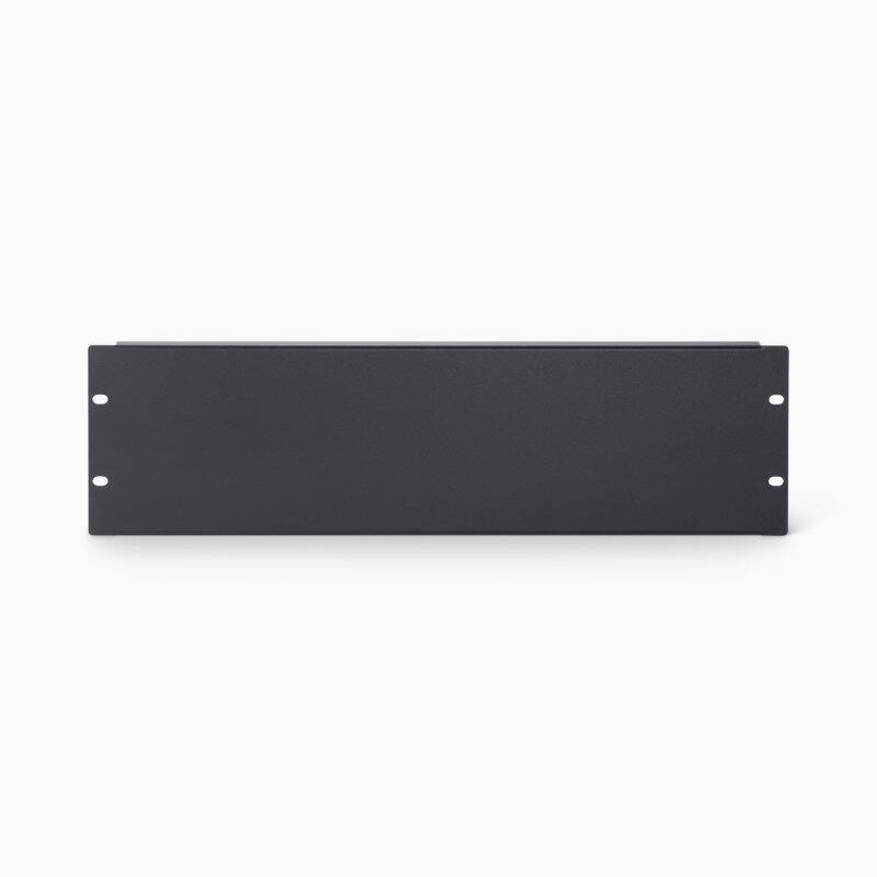 Alt View 1. On Stage Stands - On-Stage Blank Rack Panel, 3U (RPB3000) - Black.