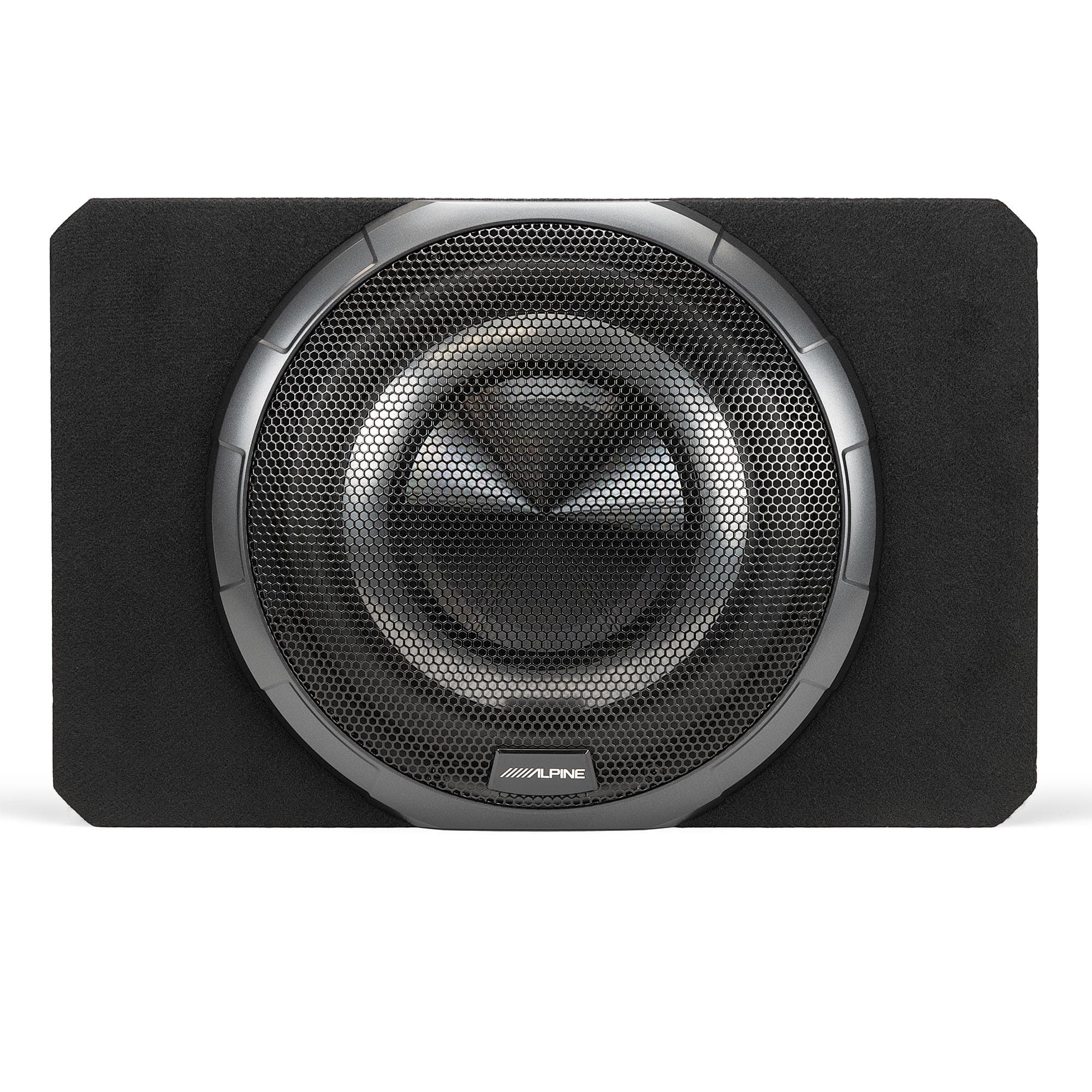 Alpine - PWV-SB12 12" BassRev™ Powered Subwoofer Enclosure - Black/Gray
