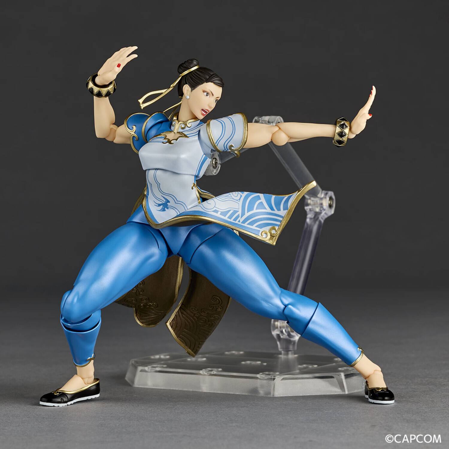 Alt View 3. PopMarket - Kaiyodo - Street Fighter - Revoltech Amazing Yamaguchi - Chun-Li Action Figure   - COLLECTIBLES - Multicolor.