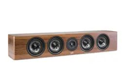 Polk Audio - Polk Reserve R350 Left/Right/Center Surround Speaker, New 1" Pinnacle Ring Tweeter & Four 4" Turbine Cone Woofers - Brown - Front_Zoom