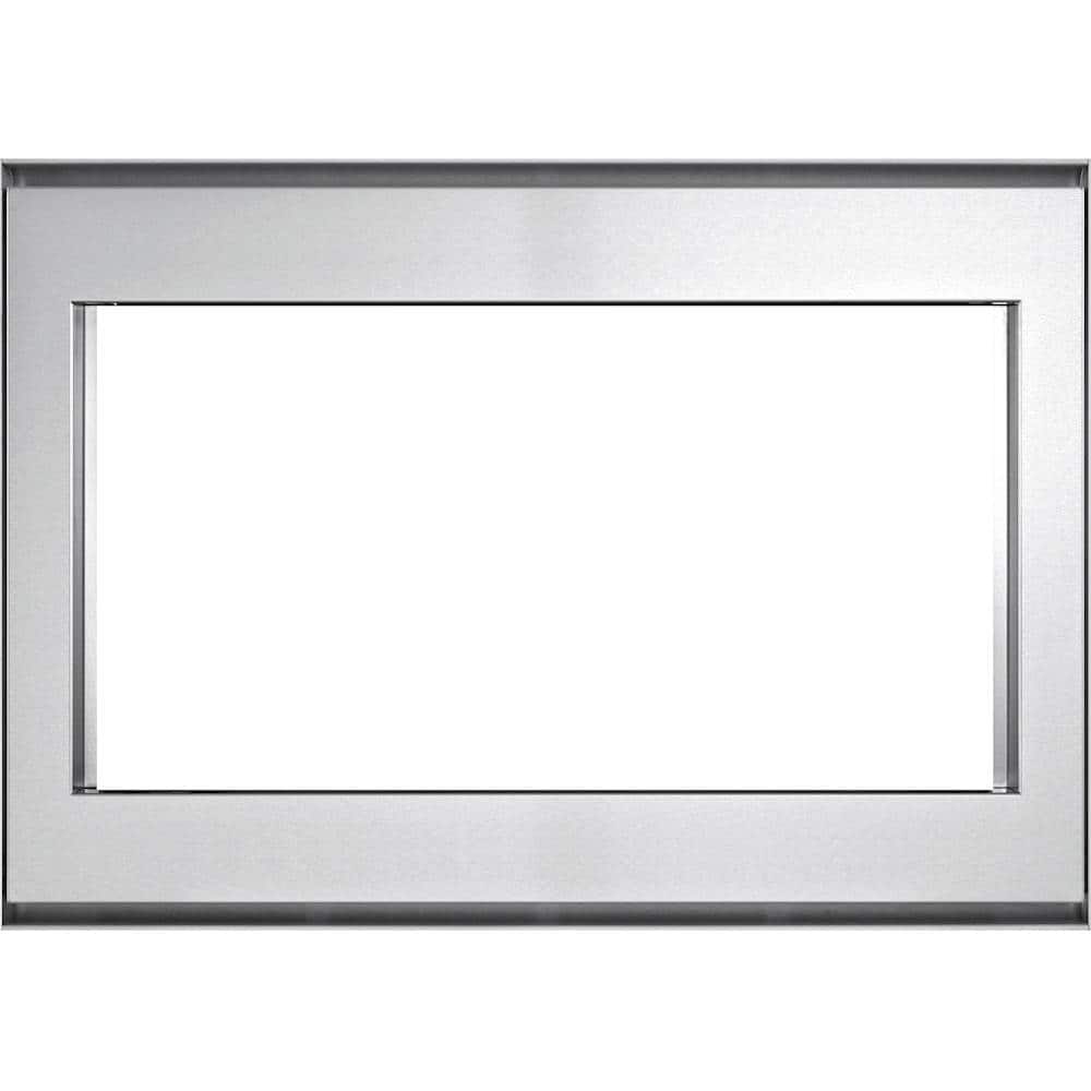 Professional 5 Series 30" Flush Mount Kit for Viking Professional VMOS201SS Microwaves Trim - Stainless Steel - Front_Zoom