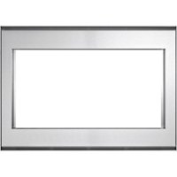 Professional 5 Series 30" Flush Mount Kit for Viking Professional VMOS201SS Microwaves Trim - Stainless steel - Front_Zoom