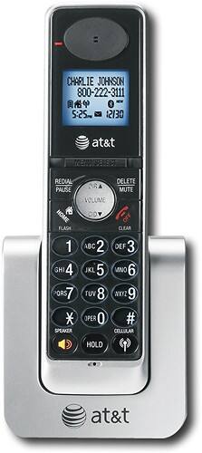 Front Standard. AT&T - DECT 6.0 Cordless Expansion Handset for AT&T TL92278 Expandable Phone Systems.
