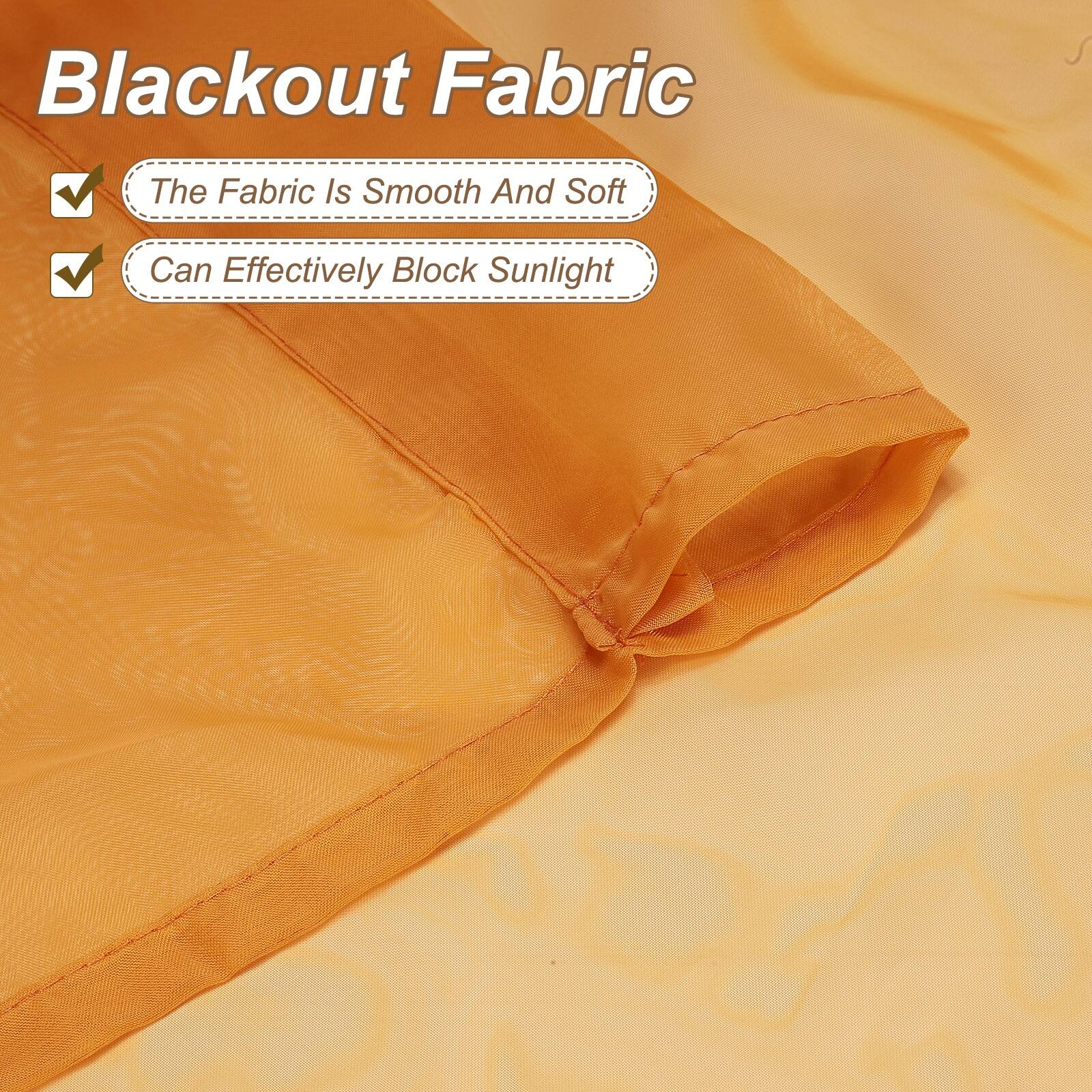 Blackout Fabric

- The Fabric Is Smooth And Soft
- Can Effectively Block Sunlight