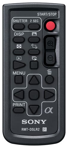 Sony - Multifunction Wireless Remote - Larger Front