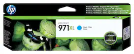 HP - 971XL High-Yield Ink Cartridge - Cyan