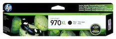 Front. HP - 970XL High-Yield Ink Cartridge - Black.