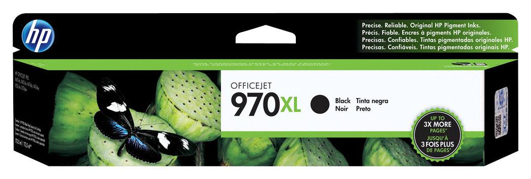 HP - 970XL High-Yield Ink Cartridge - Black