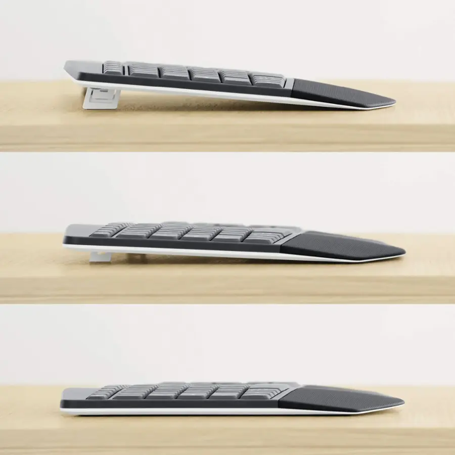 Alt View 20. Logitech - MK850 Performance Full-size Wireless Keyboard and Mouse Combo for PC and Mac - Black.