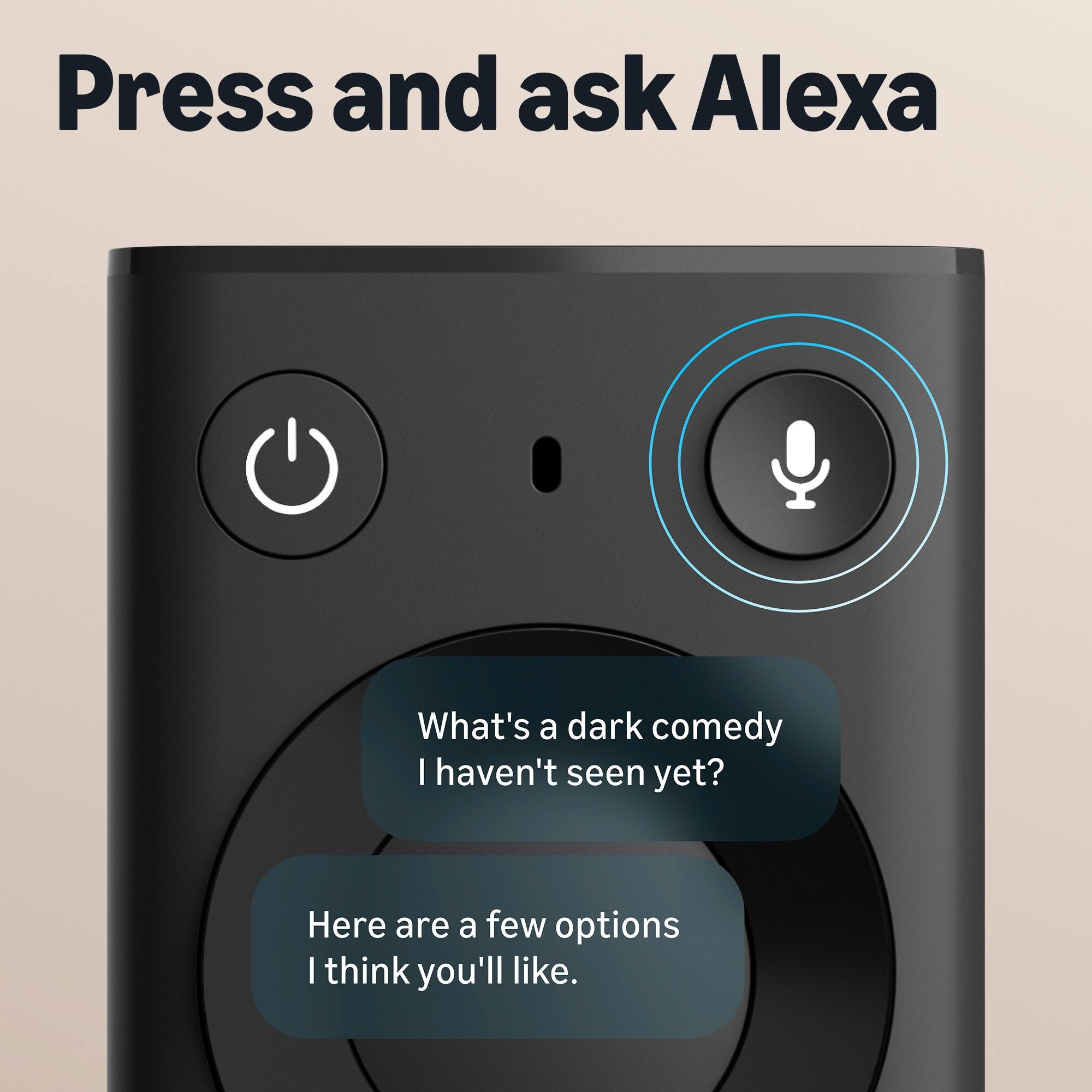 Amazon Fire TV Wireless Remote (newest model), new ergonomic design, TV ...
