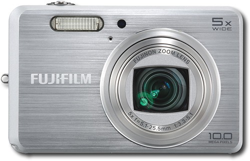 Compatibel met Concurreren rooster Best Buy: FUJIFILM FinePix 10.0-Megapixel Digital Camera Silver J150W