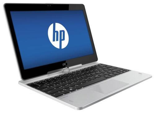 Front Standard. HP - 2-in-1 11.6" Touch-Screen Laptop - Intel Core i3 - 4GB Memory - 128GB Solid State Drive.