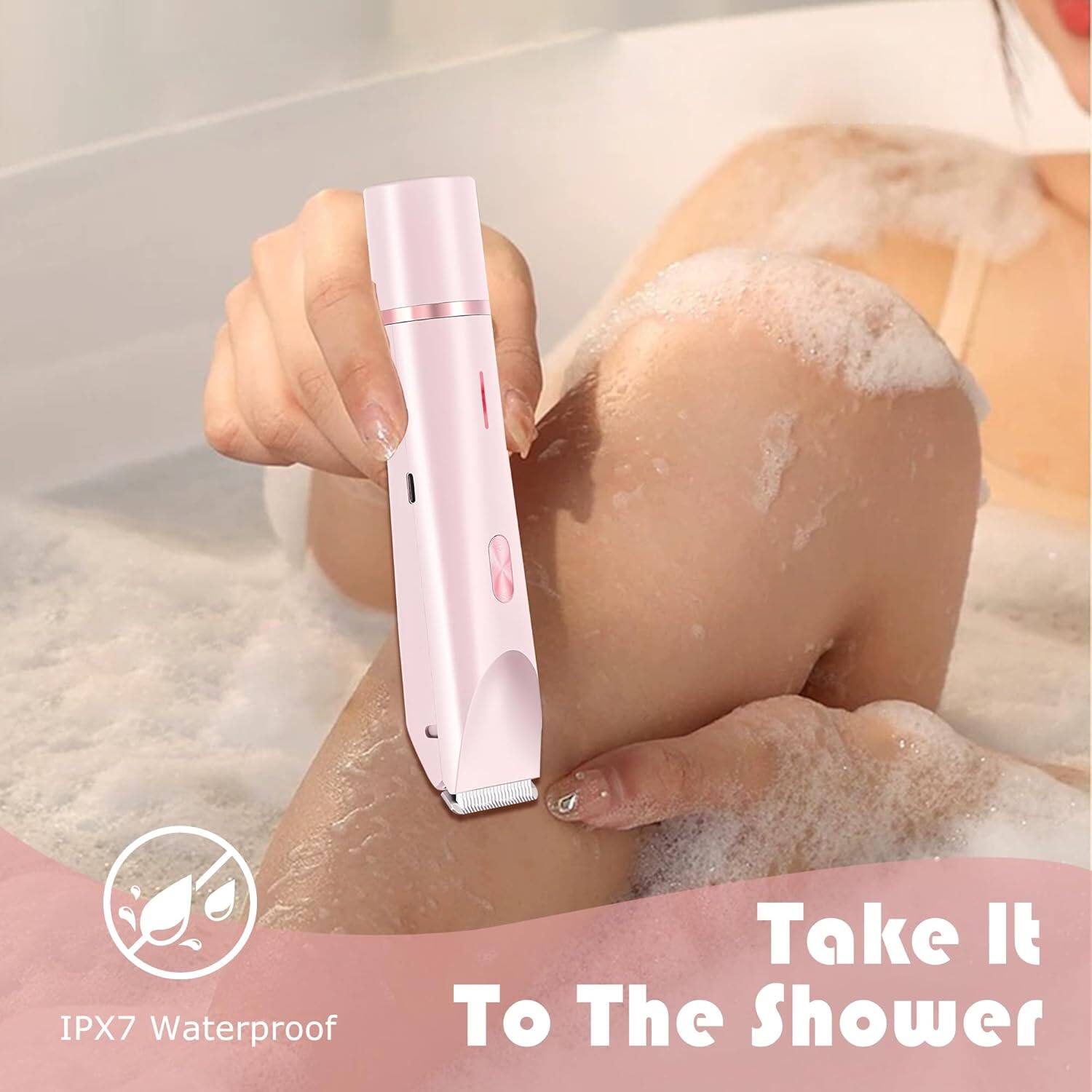 Auledio 0236L women's electric hair removal device, body