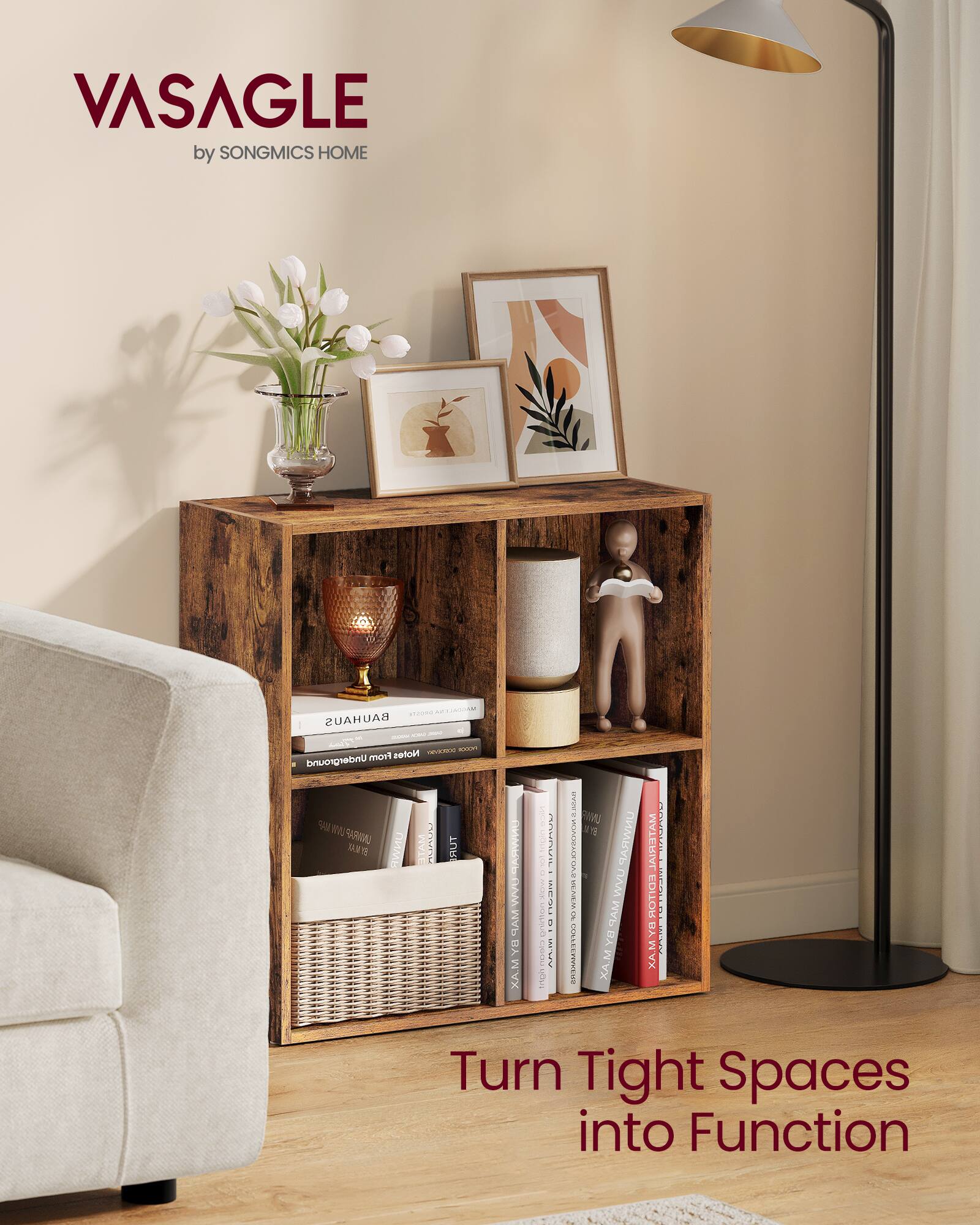 VASAGLE by SONGMICS HOME

Turn Tight Spaces into Function