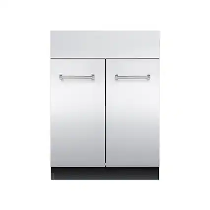 Front. Viking - 30" Outdoor Sink Base Cabinet - Stainless Steel.