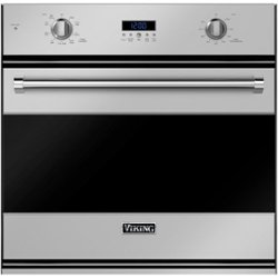 Viking - 3 Series 29.8" Built-In Single Electric Convection Wall Oven - Stainless steel - Front_Zoom