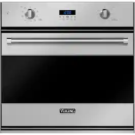 Viking - 3 Series 29.8" Built-In Single Electric Convection Wall Oven - Stainless Steel