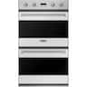 Viking - 3 Series 29.8" Built-In Double Electric Convection Wall Oven - Stainless Steel