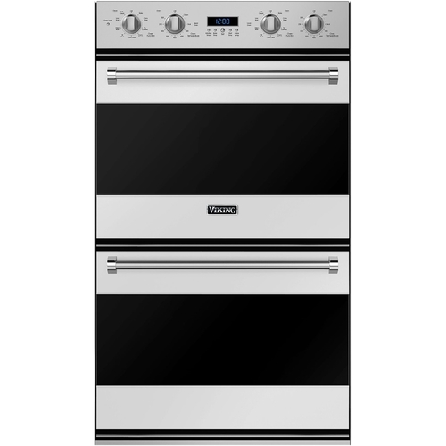 Viking - 3 Series 29.8" Built-In Double Electric Convection Wall Oven - Black