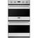 Front. Viking - 3 Series 29.8" Built-In Double Electric Convection Wall Oven - Black.