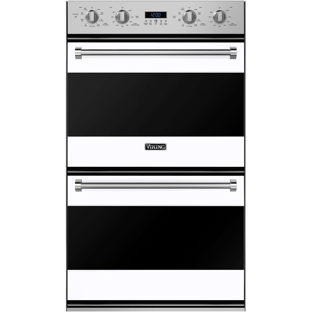 Viking – 3 Series 29.8″ Built-In Double Electric Convection Wall Oven – White