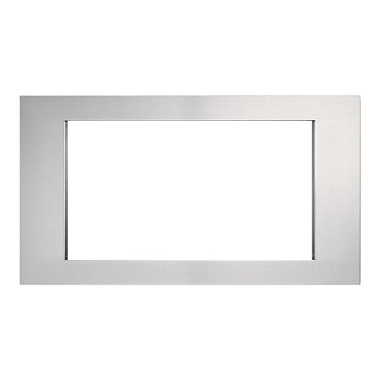 Front Zoom. Viking - 30" Trim Kit for RVM320 Microwave - Stainless Steel.