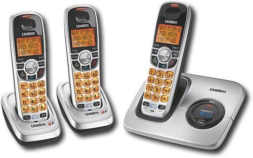 Front Standard. Uniden - DECT 6.0 Expandable Cordless Phone System with Call Waiting/Caller ID.
