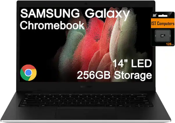 SAMSUNG Galaxy Chromebook 14" LED 256GB Storage