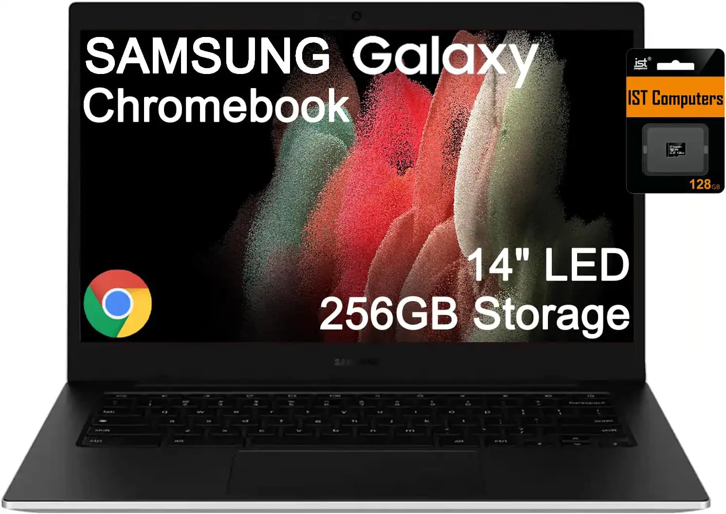 SAMSUNG Galaxy Chromebook 14" LED 256GB Storage