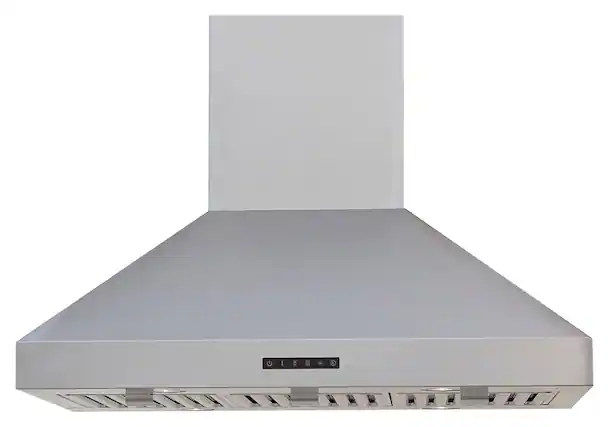 Front. Windster Hoods - 30" Convertible Range Hood - Stainless steel.